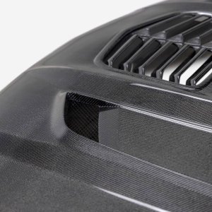 Chevrolet Silverado Hood - Anderson Composites - Type-T2 Carbon Fiber - `20-`24